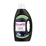 burti NOIR Feinwaschmittel – Black Waschmittel flüssig ohne Bleichmittel &...