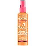 L'Oréal Paris Elvital Hitzeschutzspray für langes, glattes Haar, Leave-In...