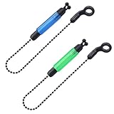 HBERCAI 2 Stück Swinger für Karpfenangeln mit Bissanzeiger Angeln,Swinger für...