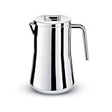 Giannini 3102012 Kaffeebereiter French Press 8 Aufgusskanne, silber