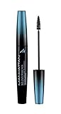 Manhattan No End Mascara Waterproof, Wasserfeste Wimperntusche für endlos lange...