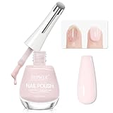 SUPWEE Nagelhärter mit Farbe, 16ML Strengthener Nail Polish Schnelltrocknend...