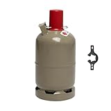 Bluecraft 5 kg Gas-Flasche Propangas Neu, ungefüllt, leer, für Gasgrill,...