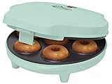 Bestron Donut Maker im Retro Design, Mini-Donut Maker für 7 kleine Donuts,...