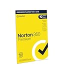Norton 360 Premium 2025 | 10 Geräte | 1 Jahr | PC/Mac/Android/iOS |...
