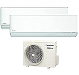 Dual Split Klimaanlage ETHEREA R32 Panasonic Neue Z Serie - 5000+12000 btu A+++...