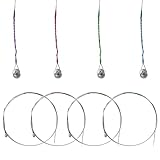 8 Stück Violinsaiten 4/4 Universal Komplettset (G-D-A-E) Violine Universalsaite...