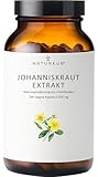 Naturkur® Johanniskraut 500mg 10:1 Extrakt (5000mg reines Johanniskraut) - 240...