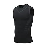 Smatstyle Kompressionsshirt Tank Top Herren Ärmelloses Laufshirt Atmungsaktives...