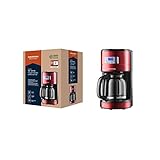 Grundig KM 6330 Kaffeemaschine Red Sense (1,8 l, Digitaluhr, programmierbare...