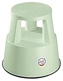 WEDO Rollhocker STEP aus bruchfestem Kunststoff - rollbarer Elefantenfuß...