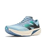 New Balance Men's FuelCell Rebel V4 Running Shoe, Heron Blue/Chrome Blue, 11.5...