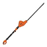 Black+Decker Elektro-Stabheckenschere (550W, Schwertlänge 51 cm, Schnittstärke...