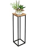 holz4home® Dekoständer aus massiv Eichenholz I Blumenständer Natur Geölt I...