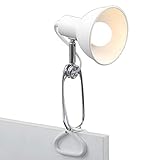 BRILONER - Schreibtischlampe mit Kabelschalter, schwenkbar, E14 Fassung, max. 8...