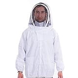 xtradefactory IMKER SCHUTZJACKE mit Schleier| Baumwolle/Polyester, Größe XL |...