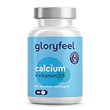 Calcium Tabletten 800 mg + Vitamin D3 1000 I.E. - Kalzium aus Calciumcarbonat...