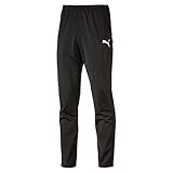 PUMA Herren, LIGA Training Pant Core Hose, Black-White, M