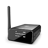 Auris Blume Pro Hi-Fi Bluetooth 5.3 Musik-Receiver - Bluetooth-Adapter mit...