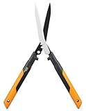 Fiskars PowerGear X Getriebe-Heckenschere, Antihaftbeschichtet, Hochwertige...