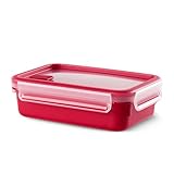 Emsa Mikrowellendose Clip & Micro 517772 | Mikrowellenventil | 0,8 L | Lunchbox...