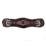 Merauno® Lammwolle Western Konturgurt Sattelgurt, aus Qualitäts Merino...
