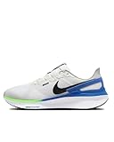 Nike Herren Air Zoom Structure 25 Straßen-Laufschuh, White/Black-Platinum...