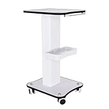 Qussse Kosmetikwagen, Gerätetisch Friseursalon Wagen Beauty Salon Trolley mit...