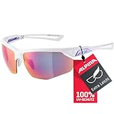 ALPINA NYLOS HR - Verspiegelte und Bruchsichere Sport- & Fahrradbrille Mit 100%...