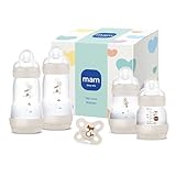 MAM Easy Start Anti-Colic Neugeborenen-Set | 0+ Mon | Babyflaschen Geschenk-Set...