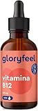 Vitamin B12 Tropfen (50ml) - 500µg Hochdosiert - 2 Aktivformen Methyl- &...