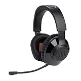 JBL Quantum 350 Over-Ear Gaming Headset – Wireless 2.4 GHz und USB-C-Anschluss...