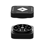 Premium Squared Ceramic Grinder Long Beach Schwarz | Nano-Keramik Beschichtung |...