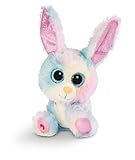NICI Glubschis: Das Original – Rainbow Candy 15 cm – Kuscheltier Hase mit...
