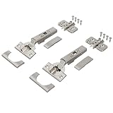 Blum 2 x CLIP top Möbel Scharnier 110°, gerade mit Feder, Eckanschlag + BLUM...