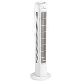 Commodoor Turmventilator Energiesparender Säulenventilator A+, 3...