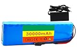 STTTBD 36V 30Ah Lithium-Ionen-Akku (10S3P) für E-Bike/E-Scooter/Motorrad,...