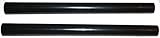 daniplus Staubsauger Rohr Kunststoff Ø 35mm,2 Stück zu 54cm Schwarz