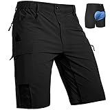Cycorld MTB Hose Herren Radhose, Schnelltrocknend MTB Shorts mit Sitzpolster,...