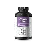 NATURE LOVE® L-Tryptophan - 240 Kapseln, laborgeprüft, hochdosiert mit 500 mg...