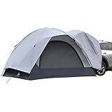 TOMOUNT Heckzelt Wasserdicht Auto Camping Zelt, 3 x 3 x 2.1 m, 4 Personen...