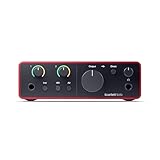 Focusrite Scarlett Solo 4. Gen USB-Audio-Interface für Gitarristen, Sänger und...