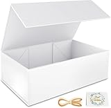 eascity 1 Pack Geschenkbox, 24x15x7,5cm Geschenkboxen für Presents with Lids...