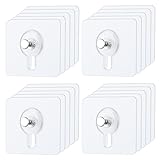 20 Stück Bilderhaken Selbstklebend, Transparent Klebehaken Bilder Aufhängen...