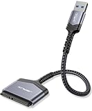 JSAUX SATA auf USB Adapter für 2.5 Zoll SSD und HDD Festplatten, USB 3.0 zu...