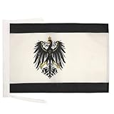AZ FLAG - Flagge Königreich Preußen 1701-1918 - 45x30 cm Mit Kordel - Preussen...