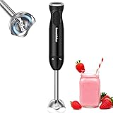 Bonsenkitchen Pürierstab, Stabmixer Elektrischer, 1000W Pürierstab Edelstahl,...