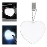 SKIKHN LED Handtaschenlicht,Leichte Herz LEDs mit Sensor...