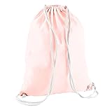 Veproli Baumwoll Turnbeutel Sportbeutel Zuziehbeutel Gymsack Sack Jute Schule...