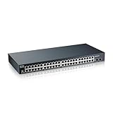 Zyxel 48-Port Gigabit Switch | Smart Managed | Rackmontage mit 2 SFP-Ports |...